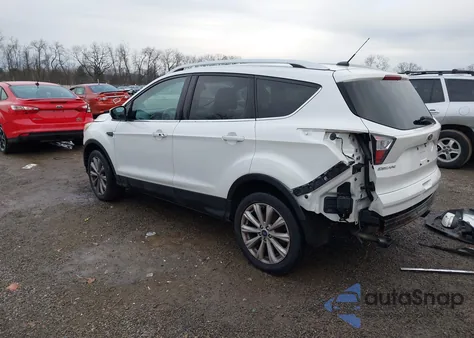 2017 Ford Escape Titanium из США, поврежденный, VIN 1FMCU9JD1HUA11662